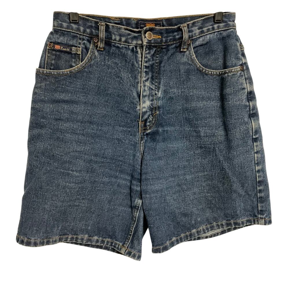 Vintage Route 66 Denim Shorts Womens Size 11/12